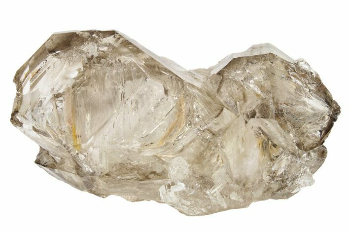 Lustrous Smoky Elestial Quartz - Brazil #238120